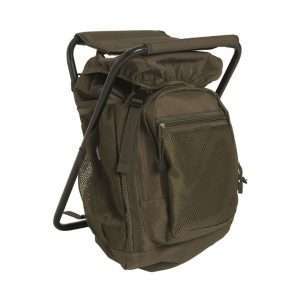 BACKPACK WITH CHAIR MIL-TEC - OLIVE