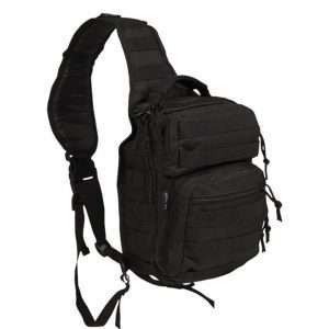 ASSAULT PACK ONE STRAP SMALL MIL-TEC - BLACK