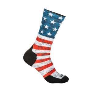 SOCK AND AWE CREW AF 5.11 - RED